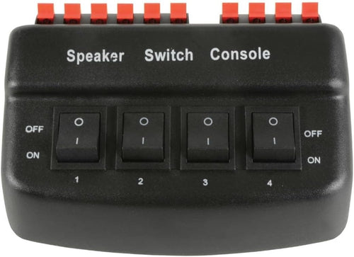 4 Way Loudspeaker Selector