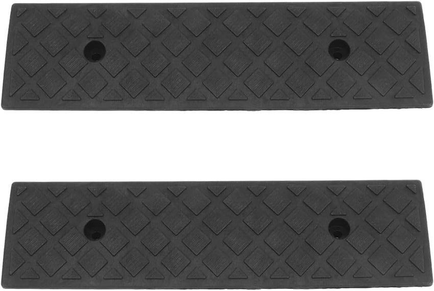 iplusmile Rubber Threshold Ramps for Cars Wheelchair Driveway Curb Ramps â Durable