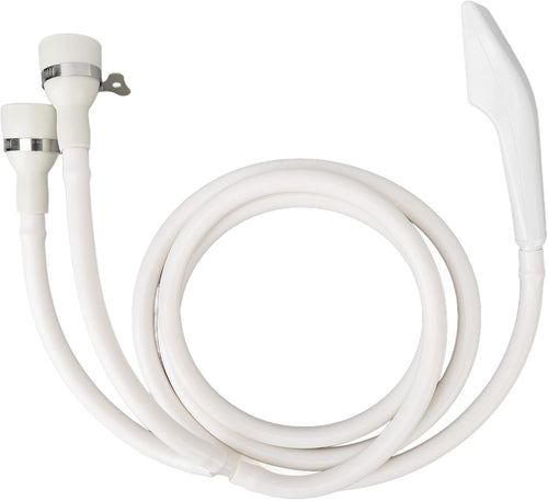 Double Connection Port Sink Faucet Shower Head Shampoo Sprayer with Hose for Bathing Baby Pets Washing Hair