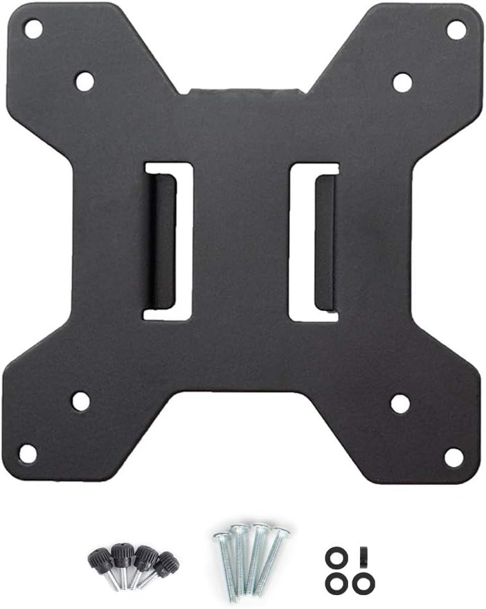 VIVO Steel VESA Bracket 75x75 and 100x100 Mounting for Computer Monitor, Quick Release Removable VESA Plate, PT-SD-VA01A
