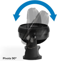 Honeywell TurboForce Power Fan (Quiet Operation Cooling, 90Â° Variable Tilt, 3 Speed Settings, Wall Mount Feature, Table Fan) HT900E