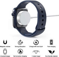 AOOZTO for apple Watch Charger to USB-C [Certified] Fast Wireless Magnetic Portable Compatible with Apple Watch Series 9 8 SE Ultra,Ultra2,38/40/42/44mm(1 m),white (White)