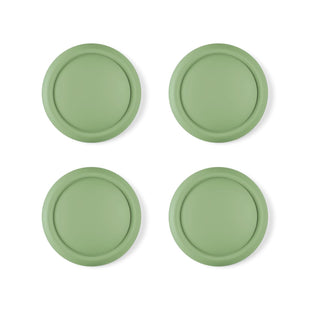 PlayVital Thumb Grips for Nintendo Switch 2, 4-Pack Silicone Joystick Caps for Joycon 2, Cute Accessories Comfort Thumbstick Grip Covers - Matcha Green