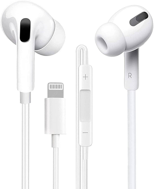 Epigram Earphones for iPhone,Headphones,In-Ear Stereo Noise Isolating Earbuds, Mic and Volume Control Compatible with iPhone 7/7 Plus/8/8 Plus/XS/XR/X/SE/11 Pro/11 Pro Max/12/12 Pro/13/13 Pro
