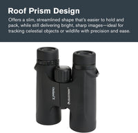 Celestron 71346 8 x 42 Outland X Binocular, Black