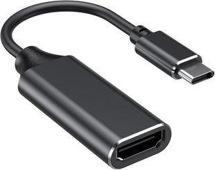USB C to HDMI Adapter 4K for Mac OS, Type-C to HDMI Adapter [Thunderbolt 3], Compatible with MacBook Pro 2019/2018/2017, MacBook Air, Galaxy, Dell XPS, Pixelbook, Microsoft and More (1 Pack)