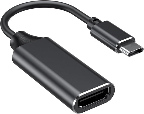USB C to HDMI Adapter 4K for Mac OS, Type-C to HDMI Adapter [Thunderbolt 3], Compatible with MacBook Pro 2019/2018/2017, MacBook Air, Galaxy, Dell XPS, Pixelbook, Microsoft and More (1 Pack)