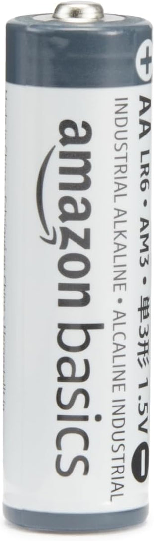 Amazon Basics 40-Pack AA Alkaline Industrial Batteries, 1.5 Volt, 5-Year Shelf Life