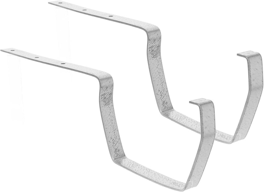 Gutter Bracket 2-Pack Metal Holders for Downspout Extension