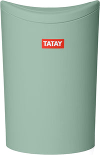 TATAY Bathroom Bin Swing Lid 6L â Green