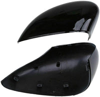 Wing Mirror Cover Cap Replacement for Ford Fiesta MK7 2008-2017 â Gloss Black
