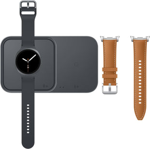 Samsung Galaxy Watch8, AI Smart Watch, Sport Band, Cushion Design, 3nm Processor, Health & Sleep Coach, Fitness Tracker, 44mm, Bluetooth, Graphite, 3 Year Extended Warranty (UK Version)
