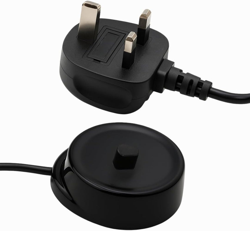 Replacement for Oral B Toothbrush Charger UK Compatible with Braun Toothbrush Charger Oral-B Model 3708 3710 3756 3764 3765 3766 3767 3771 3772 4729 4736 Oral-B Pro IO3 IO4 IO5 IO6 Vitality Genius X