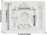 Silicone Angel Mould for Chocolate Candy Fondant Cake Decoration â White