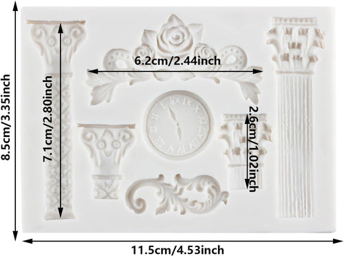 Silicone Angel Mould for Chocolate Candy Fondant Cake Decoration â White
