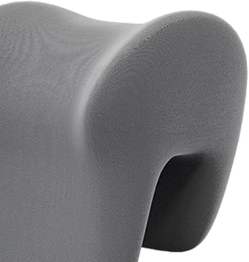 Neck Cushion Napping Pillow Multipurpose Non Slip for Adults Students Washable Chair Rest Pillow Office Chair Neck Support, gray