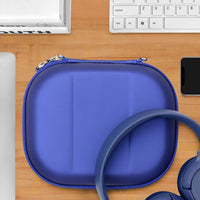 Geekria Headphone Carrying Case Hard Shell Travel Bag with Cable Storage for JBL Tune Series â Blue