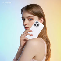 ACRONIX Compatible with iPhone 16 Pro Max Case 6.9", Slim Liquid Silicone Cover, Lightweight Soft Touch Grip, Shockproof Thin Protective 16 Pro Max Phone Case-White