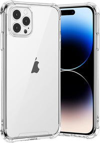 gueche Compatible with iPhone 14 Pro Max Case, Crystal Clear Phone Cover, Anti-Scratch and Shock-Absorption, Stay Original beauty of your phone,Basic Case for iphone 14 Pro Max HÃ¼lle Coque funda