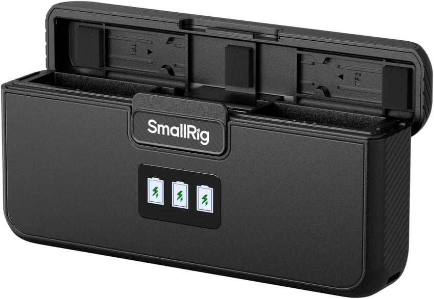 Battery Charger for GoPro Hero 12/11/10/9 PD 27W 1.5h Rapid Charging TFT Screen 3-Channel 4 SD Card Slots Model 5418