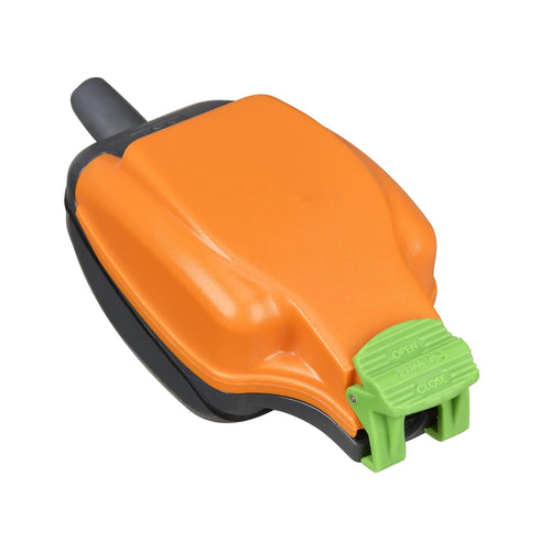 Masterplug Rewireable Weatherproof Outdoor Inline Socket, 13 Amp, 17 x 6.5 cm, Orange