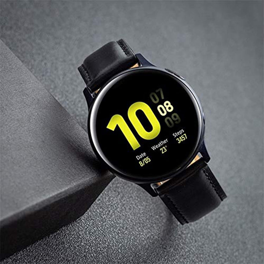 Spolife Leather Watch Straps for Men, Genuine Leather Watch Straps With Stainless Buckle,Quick Release Watch Strap, Replacement Watchbands 16mm 18mm 19mm 20mm 22mm(Watch Strap Pins,Watch Strap Tool)