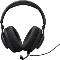 JBL Quantum 100M2 Wired Over-Ear Gaming Headset with JBL QuantumSOUND Signature and 3.5 mm Headphone Jack, Multi-Platform Compatibility, Detachable Mic, Mute Option, Black