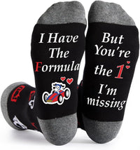 Funny Novelty Socks for Men Cotton Gift Pack Ã¢ÂÂ Red M