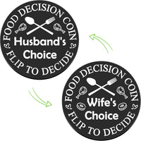 Funny Flip Coin Pocket Hug Token Couples Gift Engraved Message â Silver