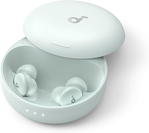 soundcore Sleep A30 by Anker, Ultra-Comfortable Earbuds for Side Sleepers, Dedicated App, Sleep Monitoring, Soothing Sound Masking Technology for All-Night Rest (Mist Green)