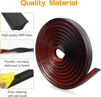 5m Moulding Trim Self Adhesive Flexible Skirting Board Wall Corner Edging Strip Caulk Laminate Beading Edging Strip for Cabinet Countertop Ceiling Floor Corner Decoration (38*26mm, Creamy White)