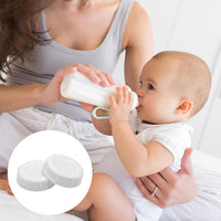 10 Pcs Baby Bottle Caps Replacement Compatible with Lansinoh MAM Pigeon Bottles â White