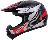 Kids Motocross Helmet Combo ECE 2206 Size M (51x52cm) Includes Gloves Goggles Red M