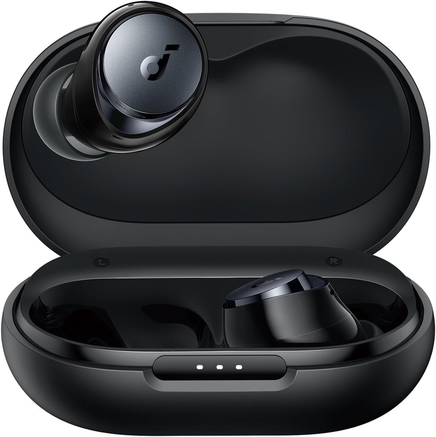 soundcore by Anker Space A40, Wireless Headphones, Automatic Noise Cancelling up to 98%, 50h Playback, Hi-Res Sound, Comfortable Design, App Control (Refurbished)
