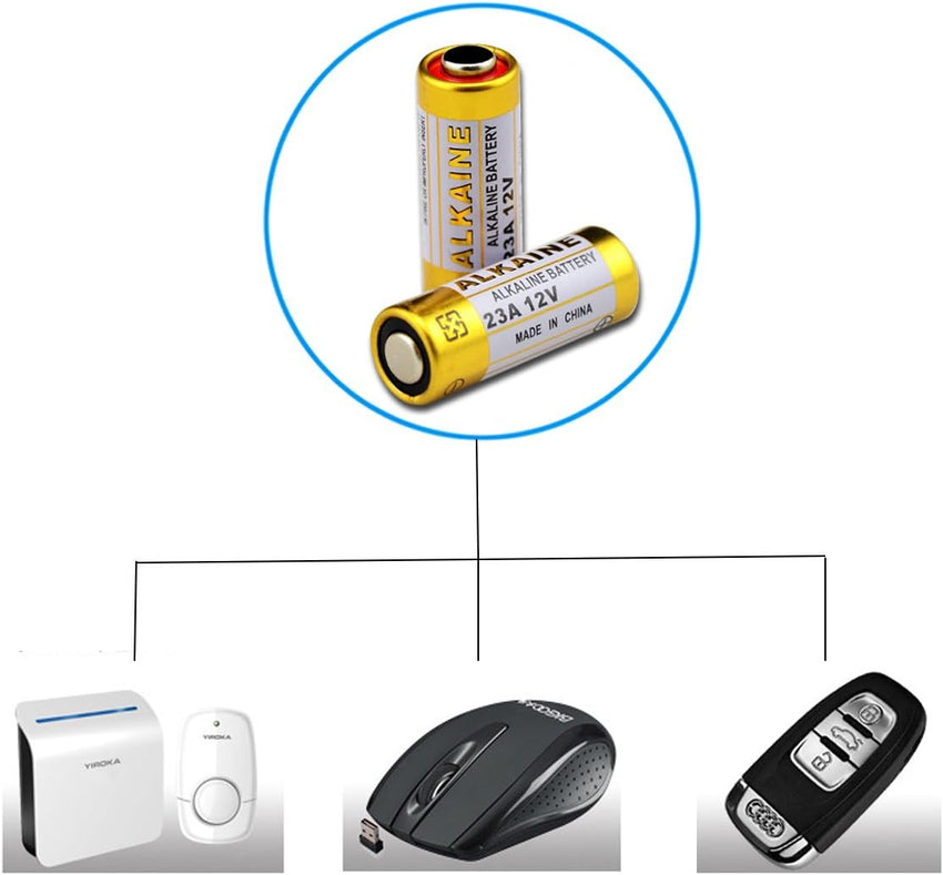 LiCB 23A A23 12V Alkaline Battery (5PCS)