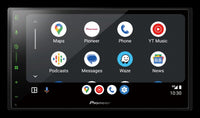 Pioneer SPH-DA77DAB-AN Media Center 2DIN, 6.8" Capacitive Touch Panel, with Wi-Fi, Bluetooth, Apple CarPlay, Android Auto and DAB+, 13-Band Graphic EQ, Includes DAB Antenna