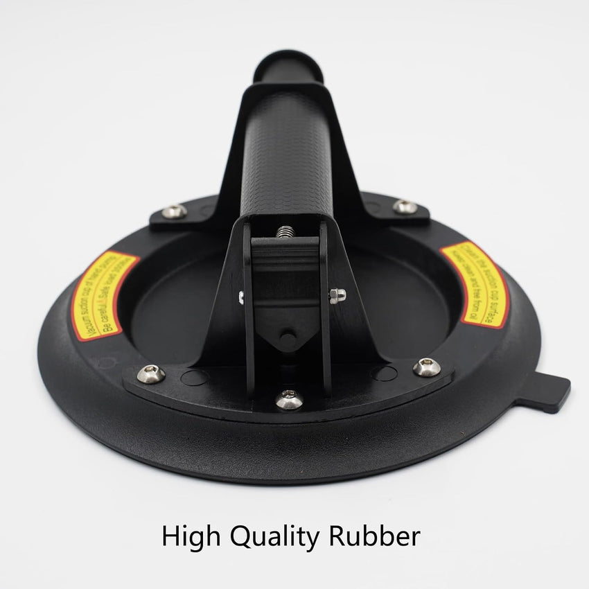 2 Pack,8" Heavy Vacuum Suction Cup for Replace Windshield, Tile,Marble Floor,Door.Suction Cup for Lifting Large Glass,Tile.Industrial Glass Lifte with Carry Box,350 lbs Load.