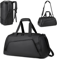 Large Gym Bag Water Resistant Duffle Backpack 45L
