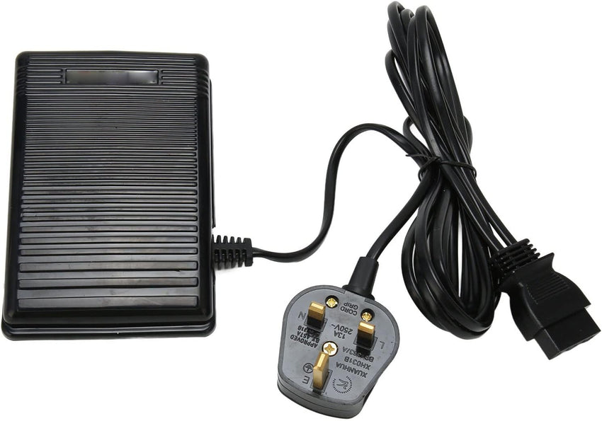 Sewing Machine Foot Control Pedal Universal 5.3a 3.5in Anti-Slip Speed Controller Plastic
