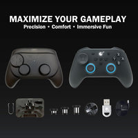 GuliKit TT Max Wireless Game Controller Bluetooth Hyperlink Wired Grey
