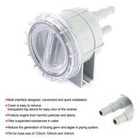 4.3in Intake Sea Water Strainer Filter Engine Protect Cleaner Cooling for 1/2in 5/8in 3/4in Hos