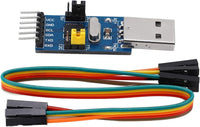 USB to IIC I2C UART Converter Adapter Module, USB to TTL Serial Download Adapter Module with Jumper Wire for for Flashing Chip, IIC Device Control