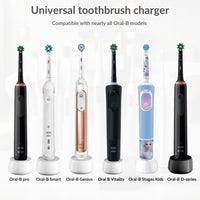 Replacement for Oral B Toothbrush Charger UK Compatible with Braun Toothbrush Charger Oral-B Model 3708 3710 3756 3764 3765 3766 3767 3771 3772 4729 4736 Oral-B Pro IO3 IO4 IO5 IO6 Vitality Genius X