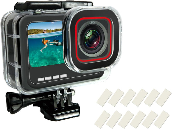 SHOOT Waterproof Housing Case for Insta 360 Ace Pro 1 | Diving Protective Underwater Shell with Quick Release Bracket & Thumbscrew Accessories