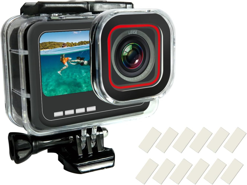 SHOOT Waterproof Housing Case for Insta 360 Ace Pro 1 | Diving Protective Underwater Shell with Quick Release Bracket & Thumbscrew Accessories