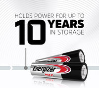 Energizer Max - AA Batteries (14 Pack) - Double A 1.5V Battery - Long Lasting Alkaline Power for Everyday Devices - 100% Recyclable Plastic Free Packaging - 10 Year Shelf Life [Amazon Exclusive]