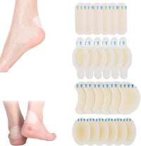 Hydrocolloid Blister Plaster Gel Dressing Invisible Heel Toe Pad 24Pcs