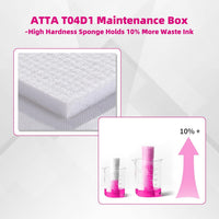 ATTA Compatible T04D1 Ink Maintenance Box for Epson C13T04D100 Work with EcoTank ET-15000 ET-2760 ET-3760 ET-4760 ET-3700 ET-3750 ET-4750 ET-5150 Workforce WF-2860 (1-Pack)