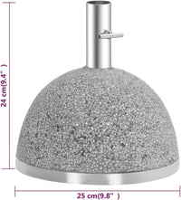Parasol Stand 24x25x25cm Granite 115kg Capacity â Grey