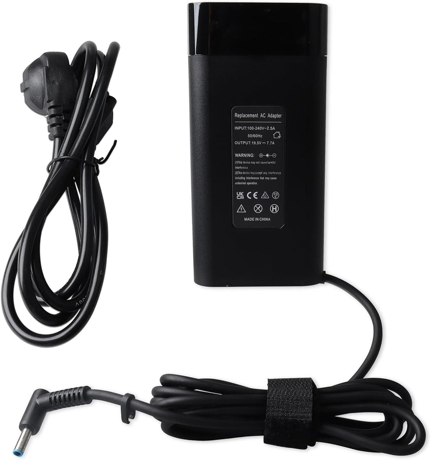 200W Laptop Charger for HP Pavilion Omen Black